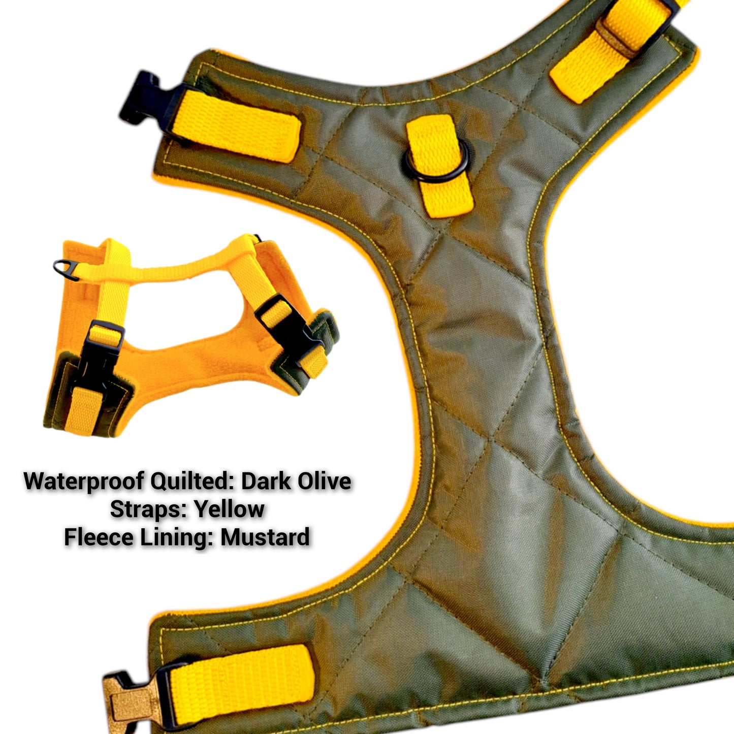 Tailored Harness - Waterproof Quilted