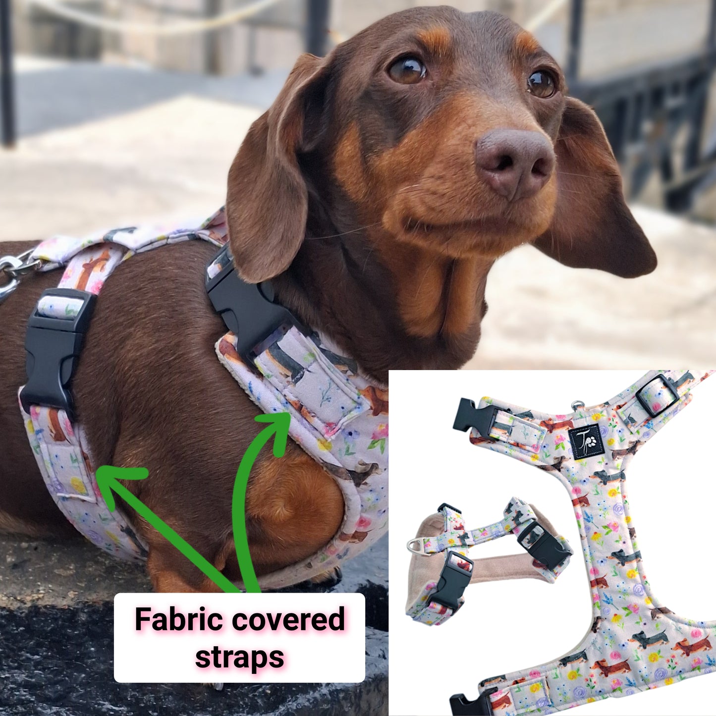 HARNESS UPGRADE - Fabric Covered Straps