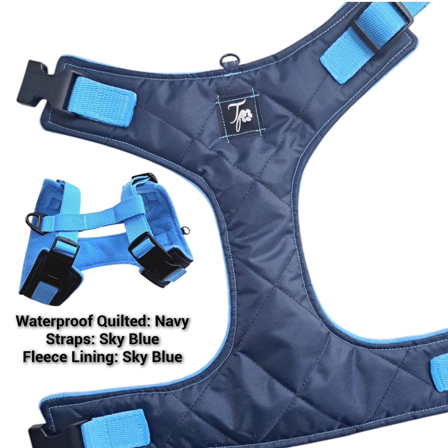 Tailored Harness - Waterproof Quilted