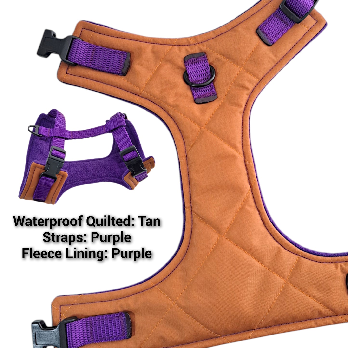 Tailored Harness - Waterproof Quilted