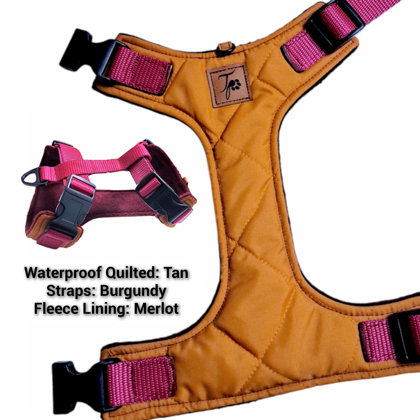 Tailored Harness - Waterproof Quilted