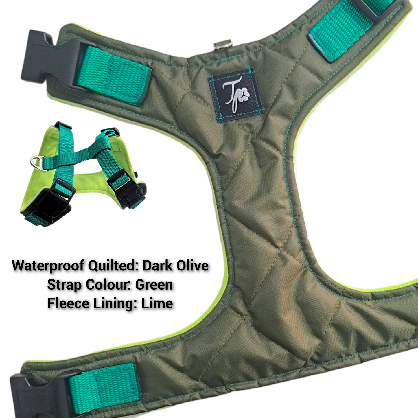 Tailored Harness - Waterproof Quilted