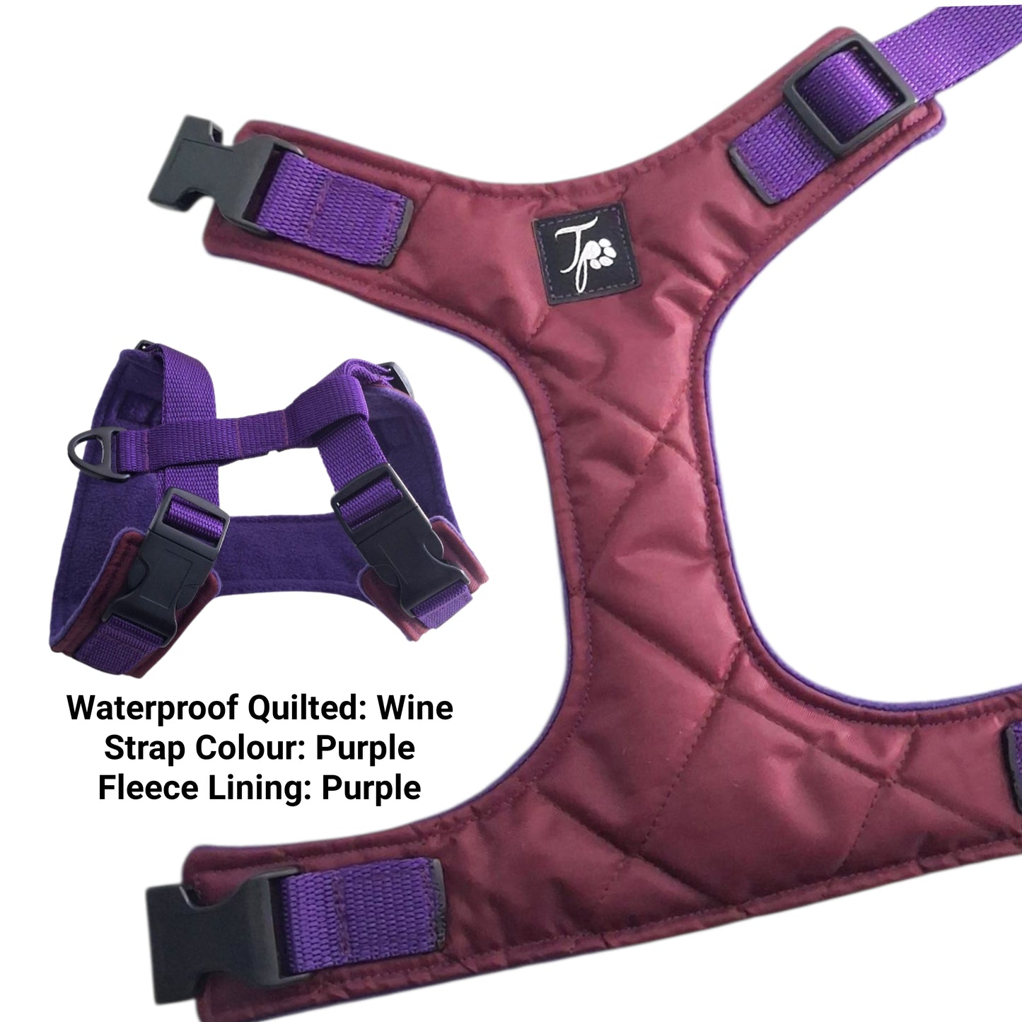 Tailored Harness - Waterproof Quilted