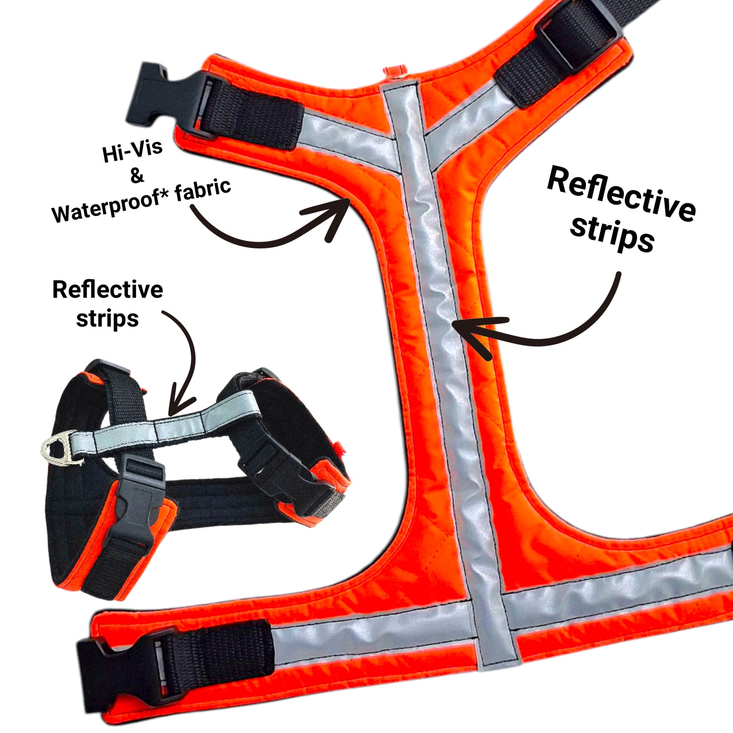 Hi-Vis/Reflective Tailored Harness